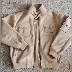 Sean John men's bomber jacket XL Beige